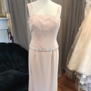 Rose gold/champaign mother of the bride dress
